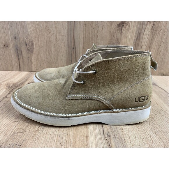 UGG Men\'s Camino Chukka Boots 1097011 Chestnut Brown Suede Size 8 Treadlite EUC main image 15